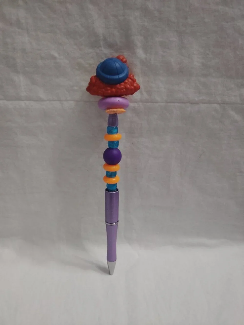 Disney Doorable- Pool Party Giulia  - Handmade Beaded Pen